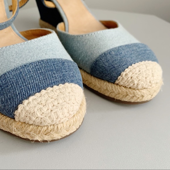 Anthro Jasper & Jeera Alessa Espadrille Wedges - Picture 6 of 10